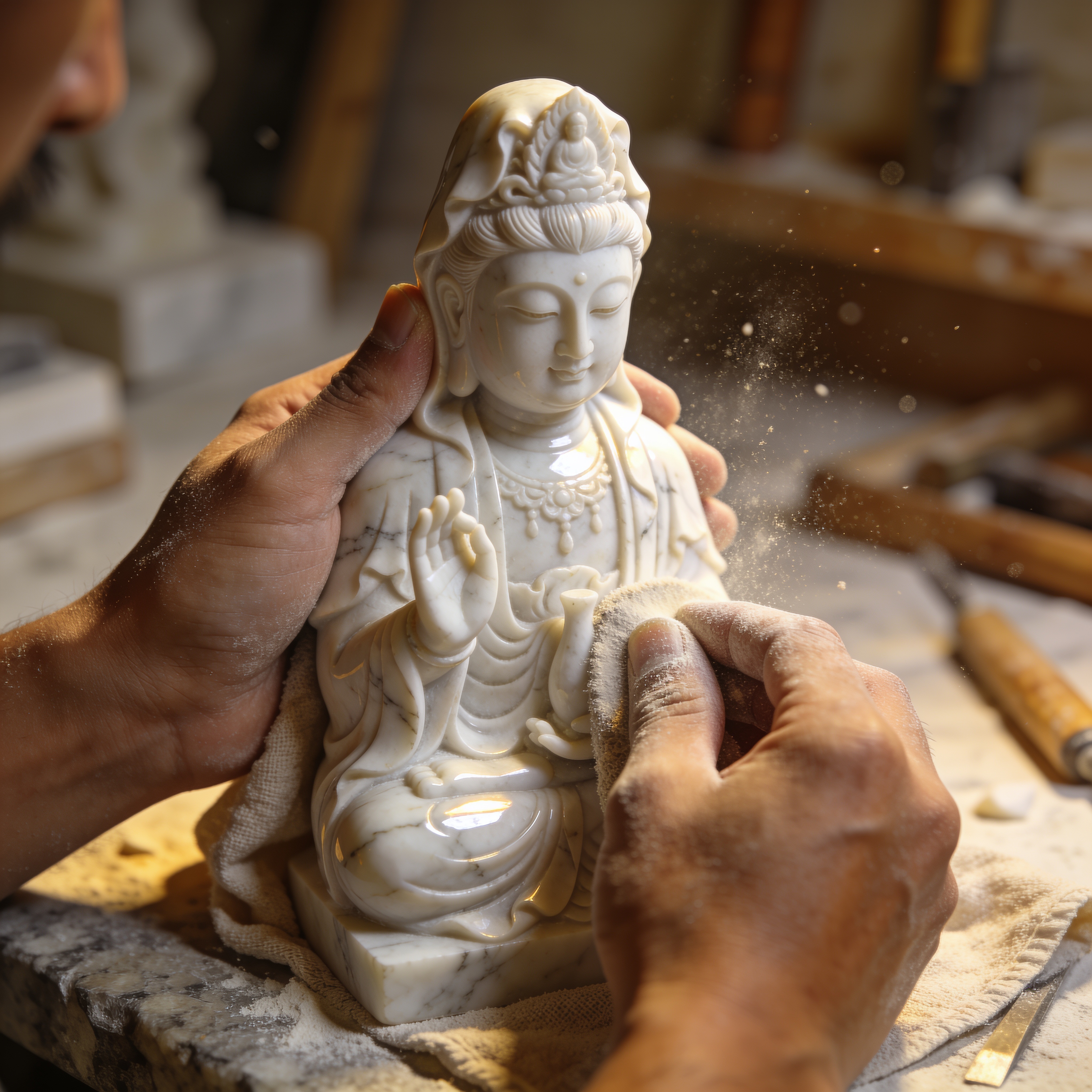 Murti Craft marble idol gallery image 3